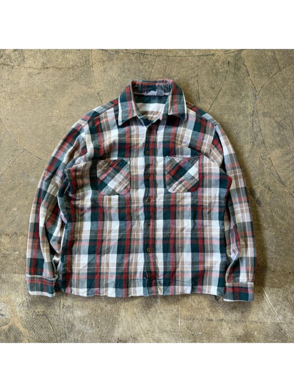 Vintage 1980's Big Mac Cotton Flannel Shirt Large